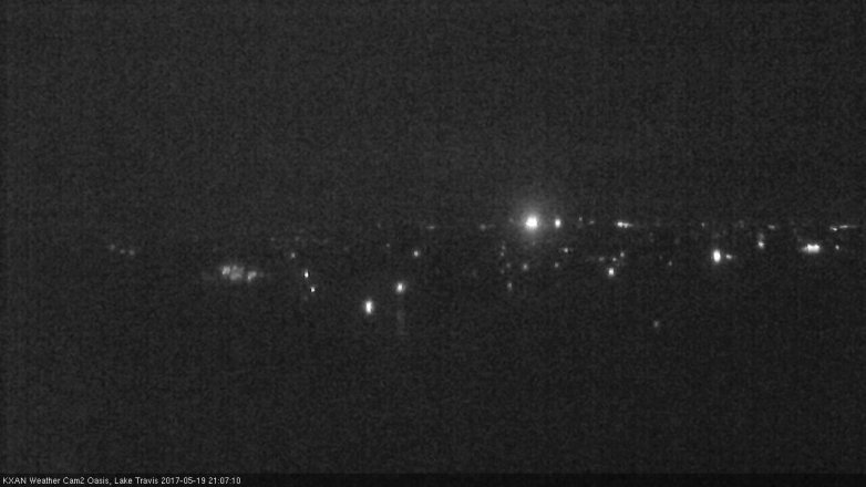 Lake Travis webcam, May 19, 2017 8:35 PM CT
