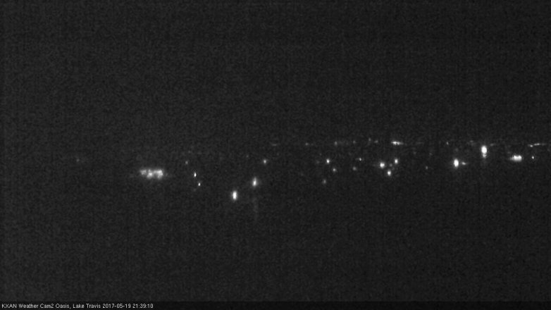 Lake Travis webcam, May 19, 2017 8:50 PM CT