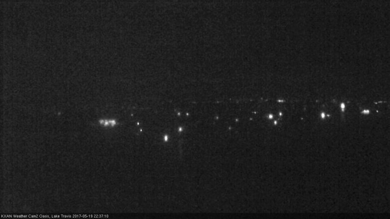 Lake Travis webcam, May 19, 2017 10:05 PM CT