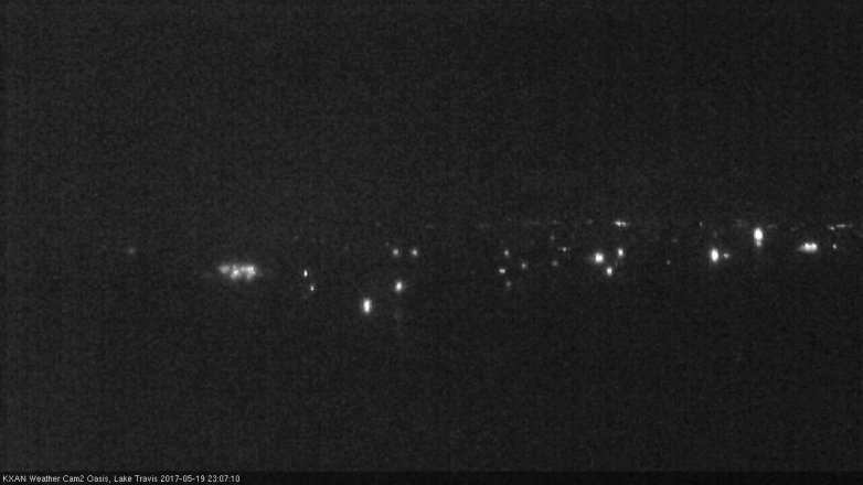 Lake Travis webcam, May 19, 2017 10:20 PM CT