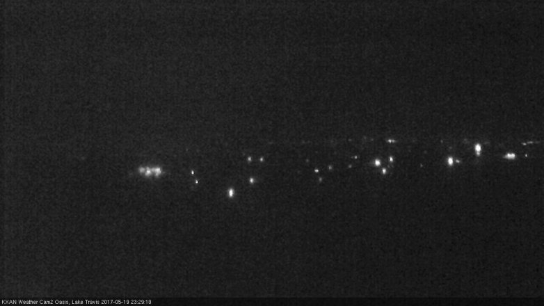 Lake Travis webcam, May 19, 2017 10:35 PM CT