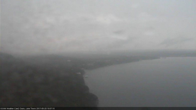 Lake Travis webcam, May 20, 2017 9:25 AM CT