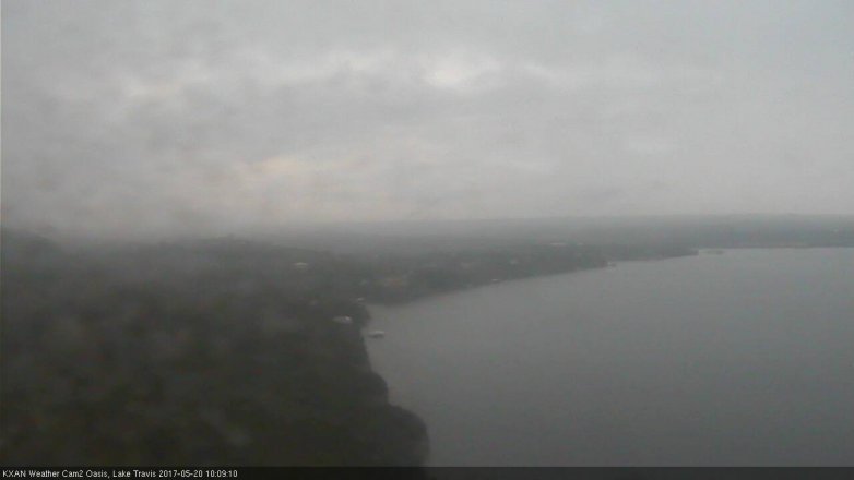 Lake Travis webcam, May 20, 2017 9:40 AM CT