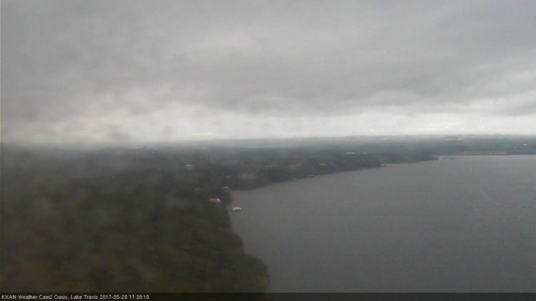 Lake Travis webcam, May 20, 2017 11:05 AM CT