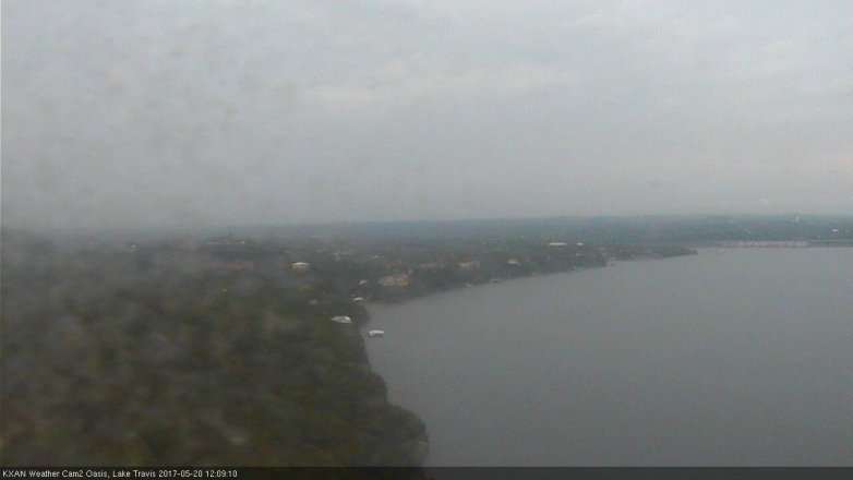 Lake Travis webcam, May 20, 2017 11:20 AM CT