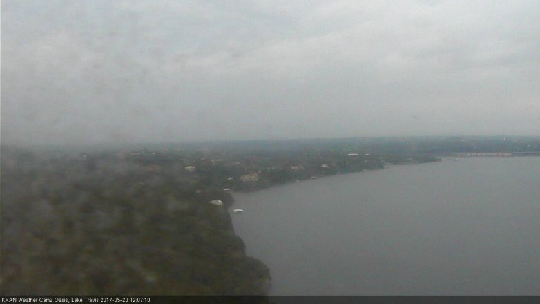 Lake Travis webcam, May 20, 2017 11:30 AM CT