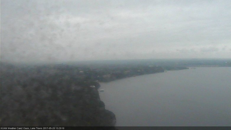 Lake Travis webcam, May 20, 2017 1:00 PM CT