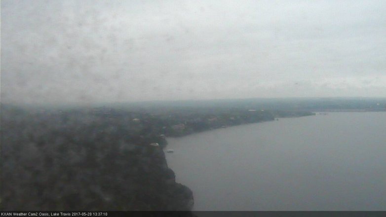 Lake Travis webcam, May 20, 2017 1:10 PM CT