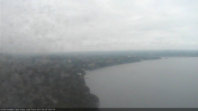 Lake Travis webcam, May 20, 2017 1:40 PM CT
