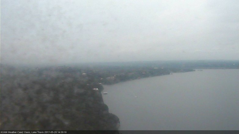 Lake Travis webcam, May 20, 2017 1:55 PM CT