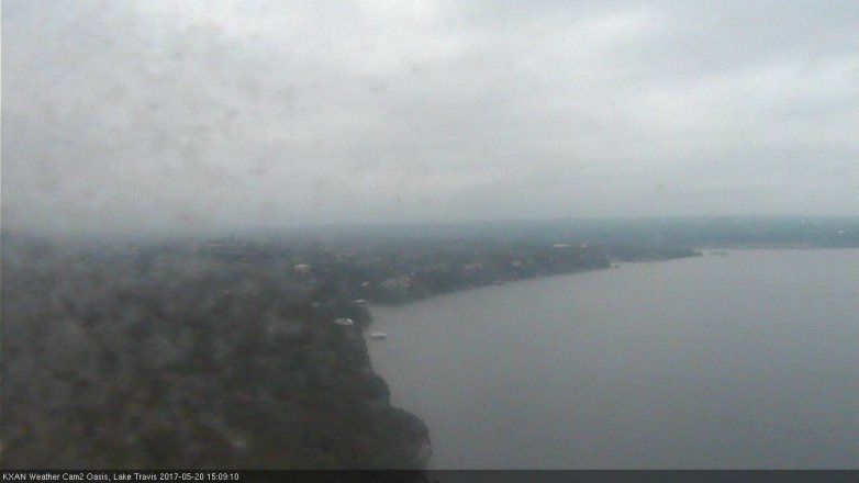 Lake Travis webcam, May 20, 2017 2:15 PM CT