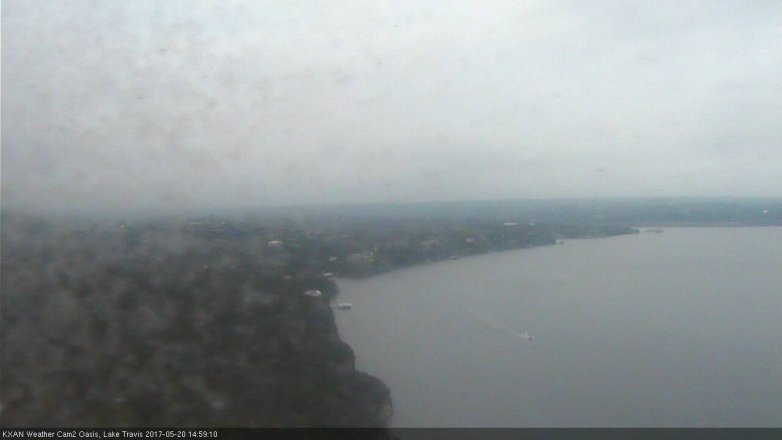 Lake Travis webcam, May 20, 2017 2:30 PM CT