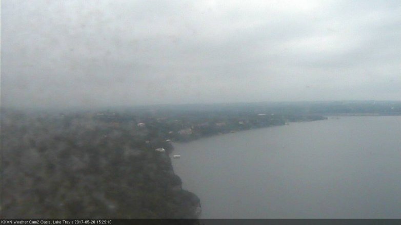Lake Travis webcam, May 20, 2017 3:00 PM CT