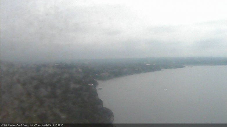 Lake Travis webcam, May 20, 2017 3:20 PM CT