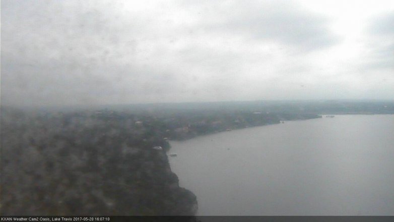 Lake Travis webcam, May 20, 2017 3:25 PM CT