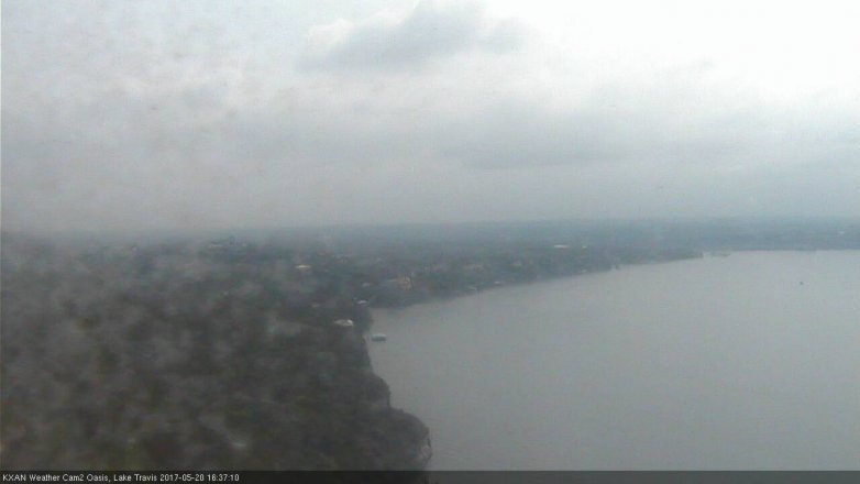 Lake Travis webcam, May 20, 2017 3:55 PM CT