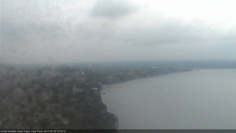Lake Travis webcam, May 20, 2017 4:10 PM CT
