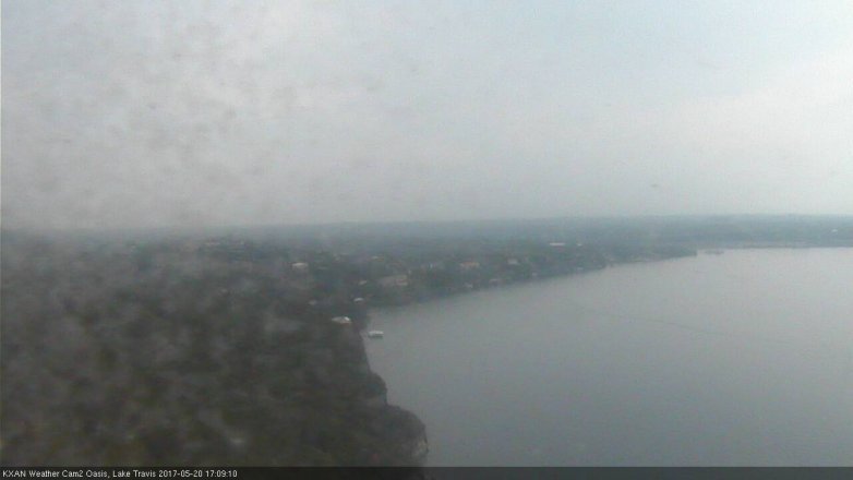 Lake Travis webcam, May 20, 2017 4:40 PM CT