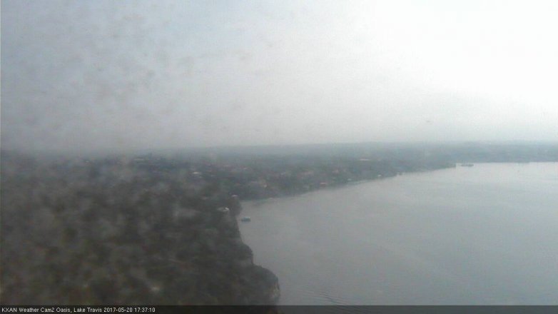 Lake Travis webcam, May 20, 2017 4:55 PM CT