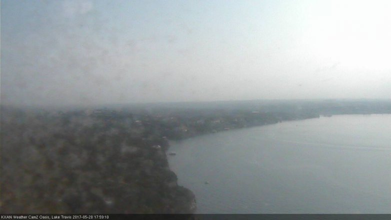 Lake Travis webcam, May 20, 2017 5:25 PM CT
