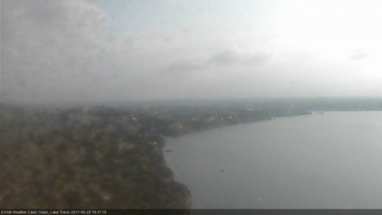 Lake Travis webcam, May 20, 2017 5:50 PM CT