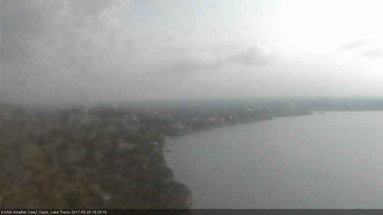 Lake Travis webcam, May 20, 2017 5:55 PM CT