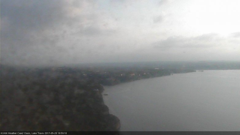 Lake Travis webcam, May 20, 2017 6:30 PM CT