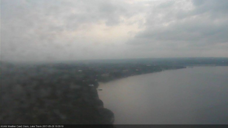 Lake Travis webcam, May 20, 2017 6:55 PM CT