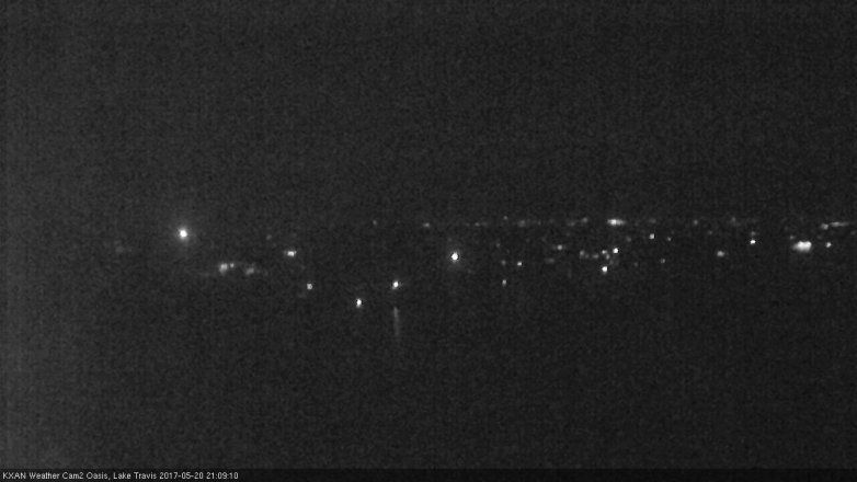 Lake Travis webcam, May 20, 2017 8:20 PM CT