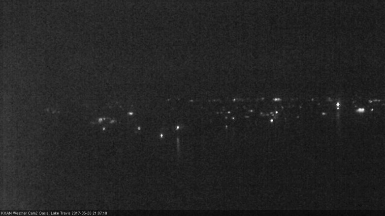 Lake Travis webcam, May 20, 2017 8:25 PM CT