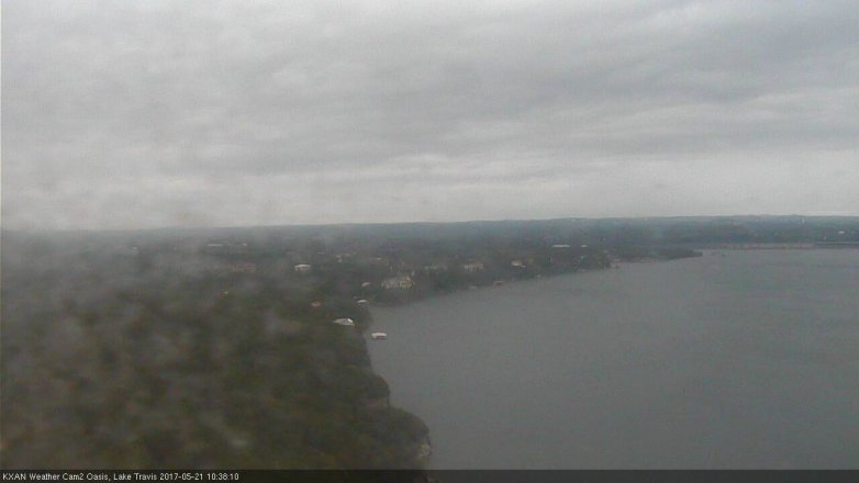 Lake Travis webcam, May 21, 2017 10:00 AM CT