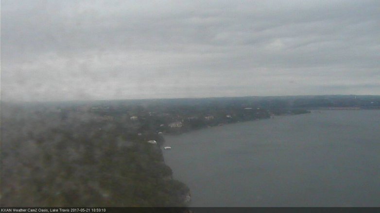 Lake Travis webcam, May 21, 2017 10:25 AM CT