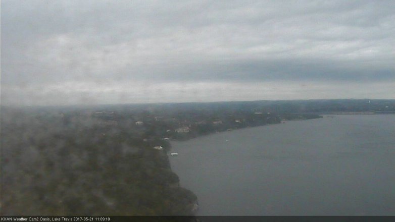 Lake Travis webcam, May 21, 2017 10:35 AM CT
