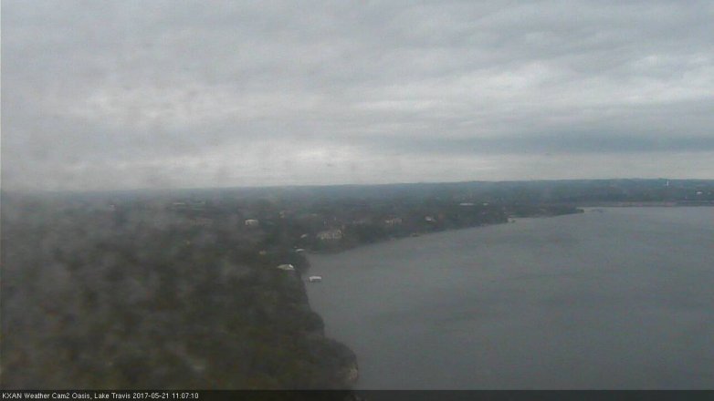 Lake Travis webcam, May 21, 2017 10:40 AM CT