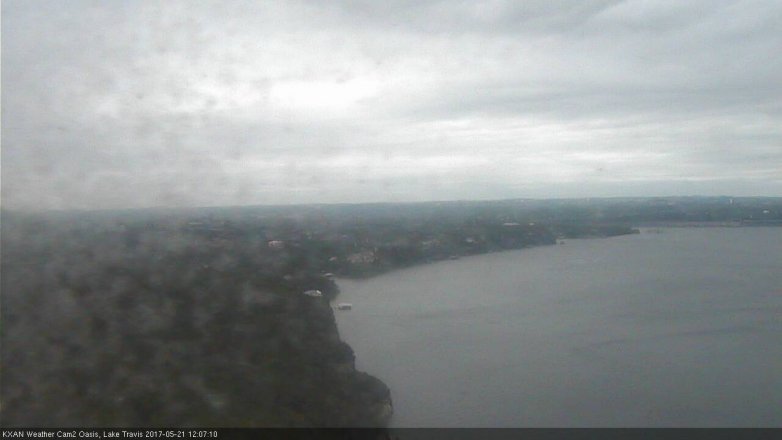 Lake Travis webcam, May 21, 2017 11:40 AM CT