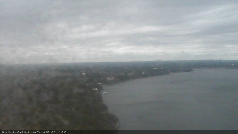 Lake Travis webcam, May 21, 2017 12:00 PM CT