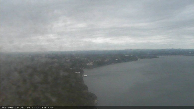 Lake Travis webcam, May 21, 2017 12:05 PM CT