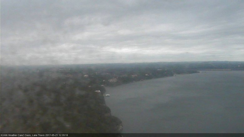 Lake Travis webcam, May 21, 2017 12:10 PM CT