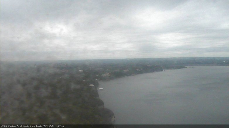 Lake Travis webcam, May 21, 2017 12:15 PM CT