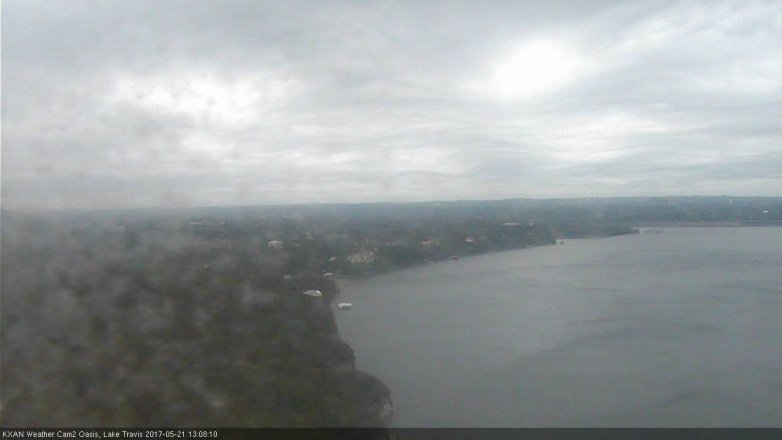 Lake Travis webcam, May 21, 2017 12:20 PM CT