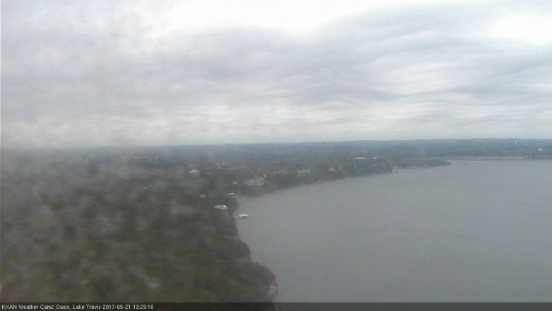 Lake Travis webcam, May 21, 2017 1:00 PM CT