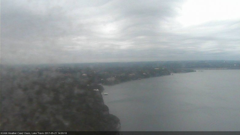 Lake Travis webcam, May 21, 2017 1:15 PM CT