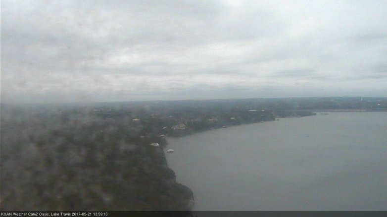 Lake Travis webcam, May 21, 2017 1:20 PM CT