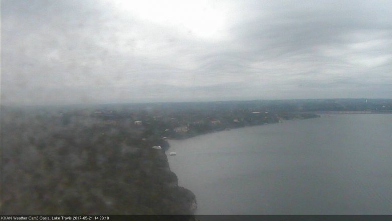 Lake Travis webcam, May 21, 2017 1:55 PM CT