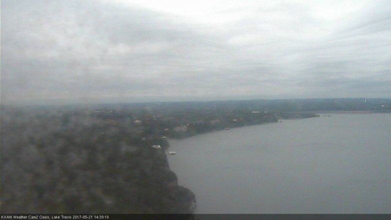 Lake Travis webcam, May 21, 2017 2:10 PM CT