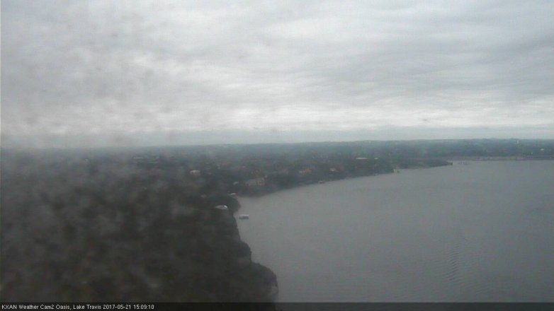 Lake Travis webcam, May 21, 2017 2:15 PM CT