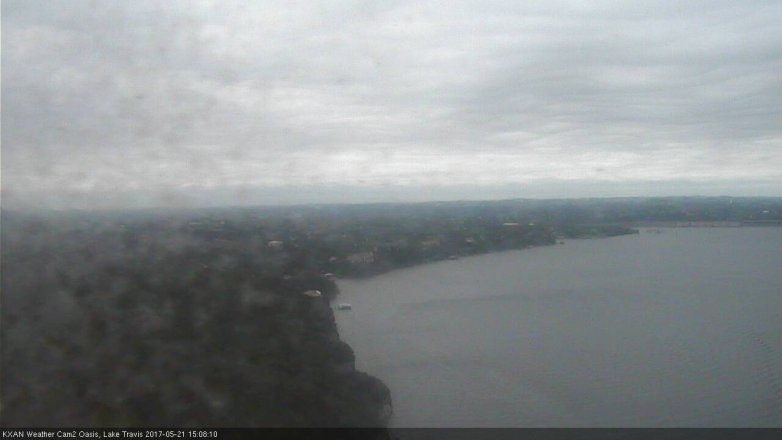Lake Travis webcam, May 21, 2017 2:30 PM CT