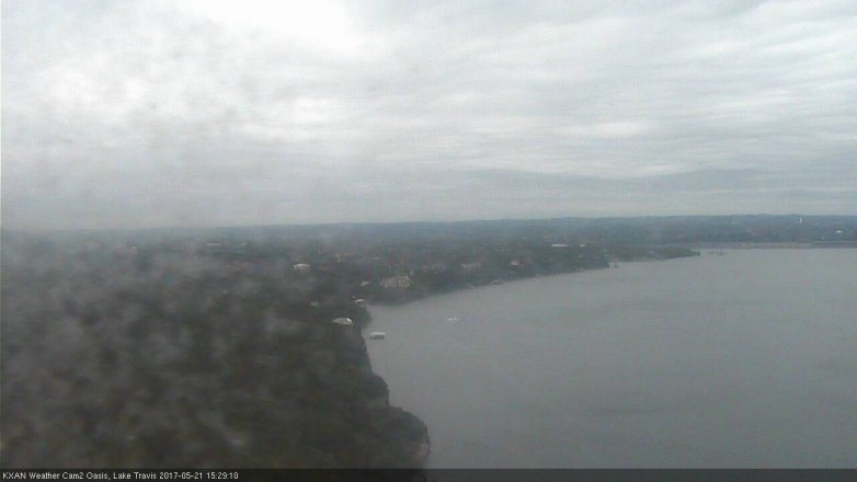 Lake Travis webcam, May 21, 2017 2:35 PM CT