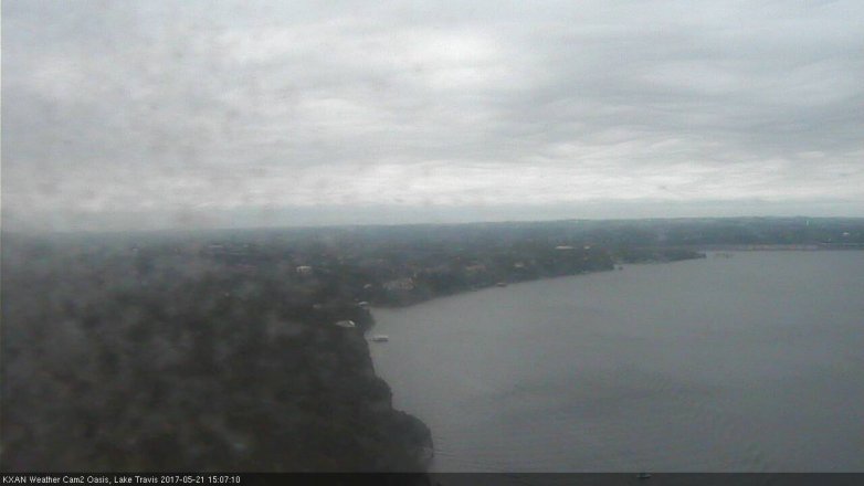 Lake Travis webcam, May 21, 2017 2:40 PM CT
