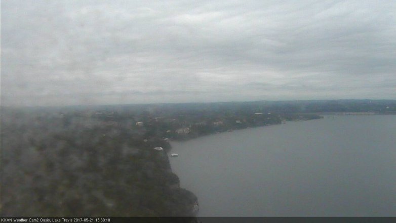 Lake Travis webcam, May 21, 2017 2:50 PM CT